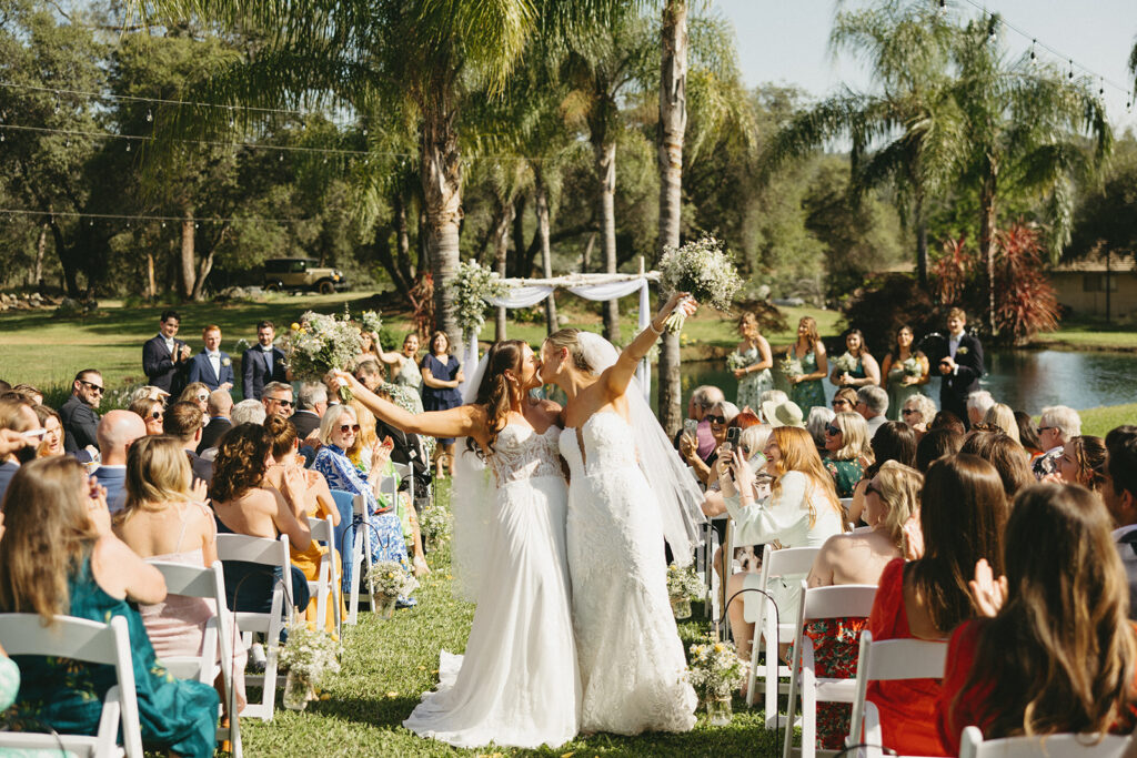 backyard wedding in auburn california