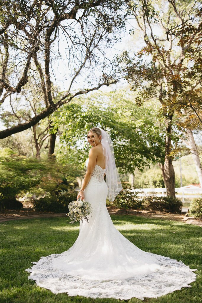 backyard wedding in auburn california