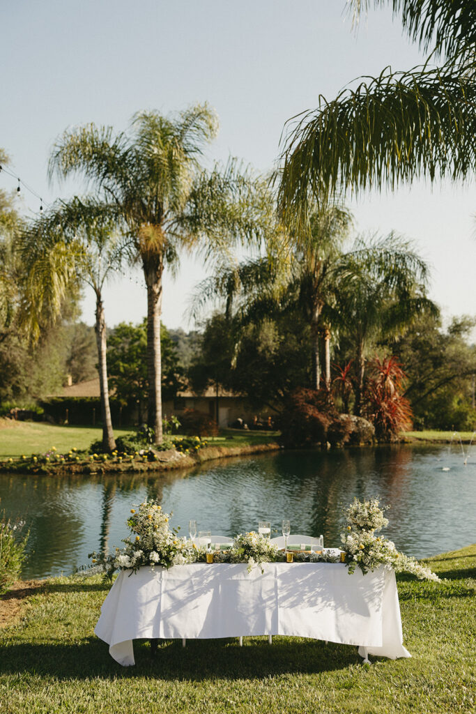 backyard wedding in auburn california