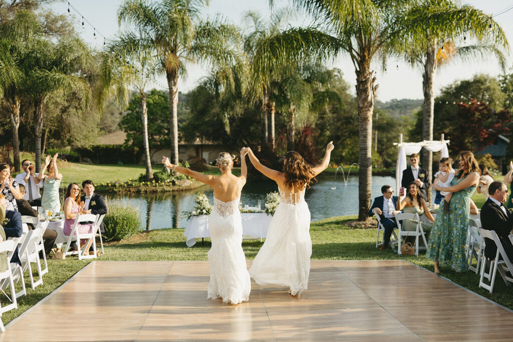 backyard wedding in auburn california