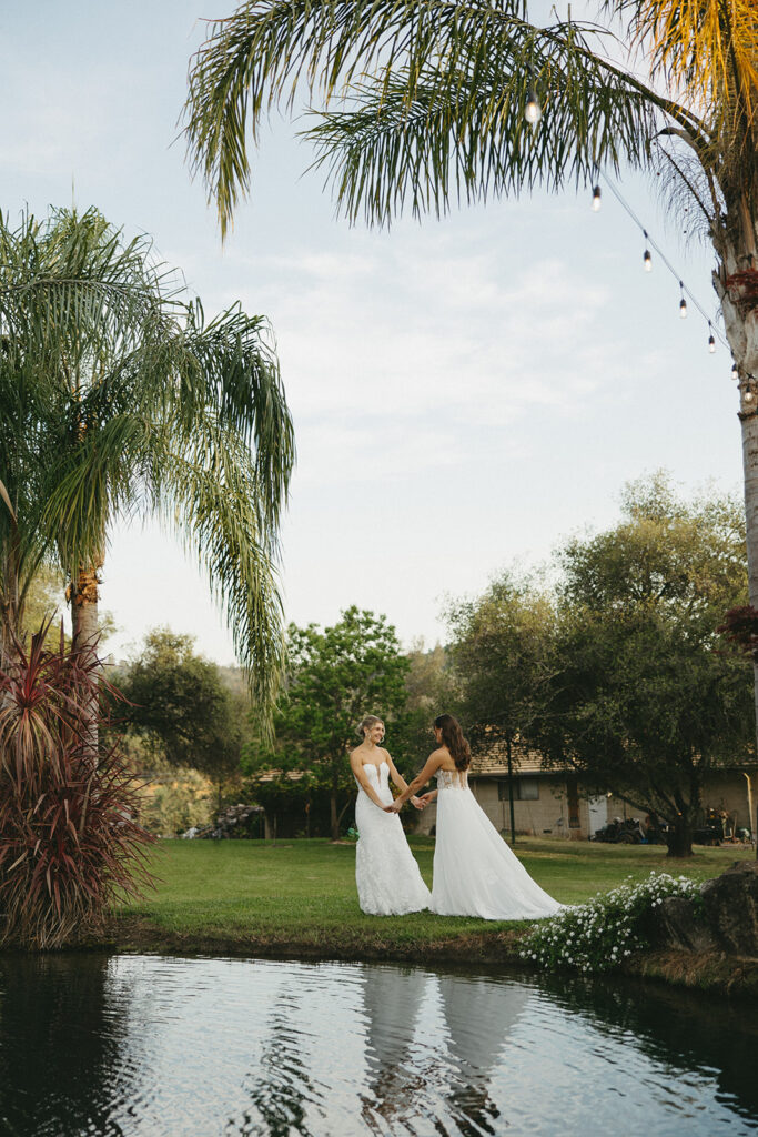 backyard wedding in auburn california