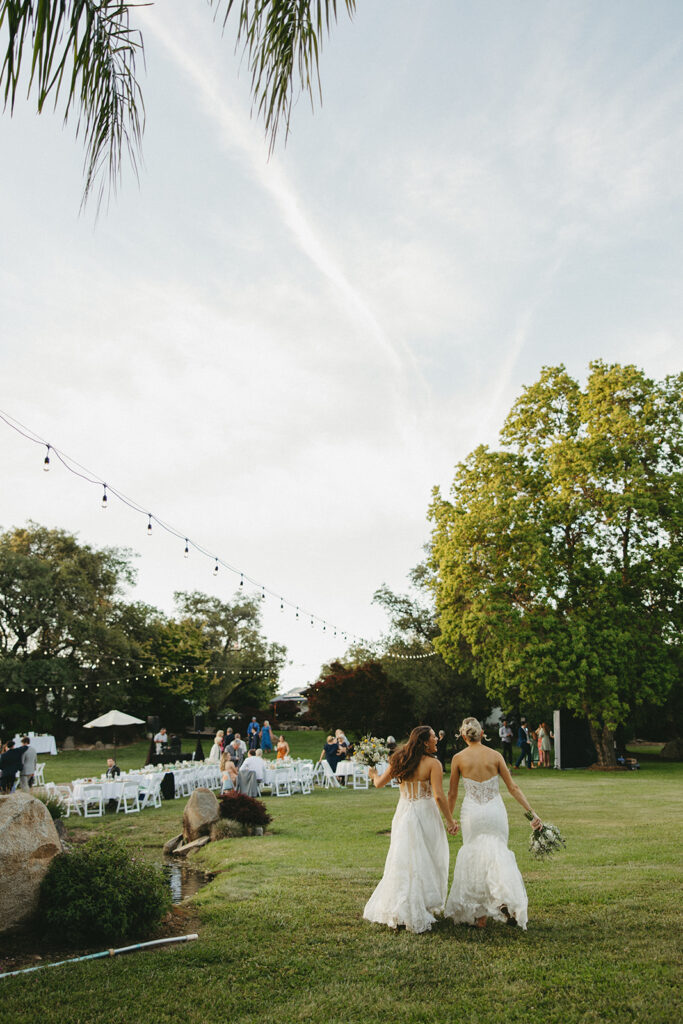 backyard wedding in auburn california