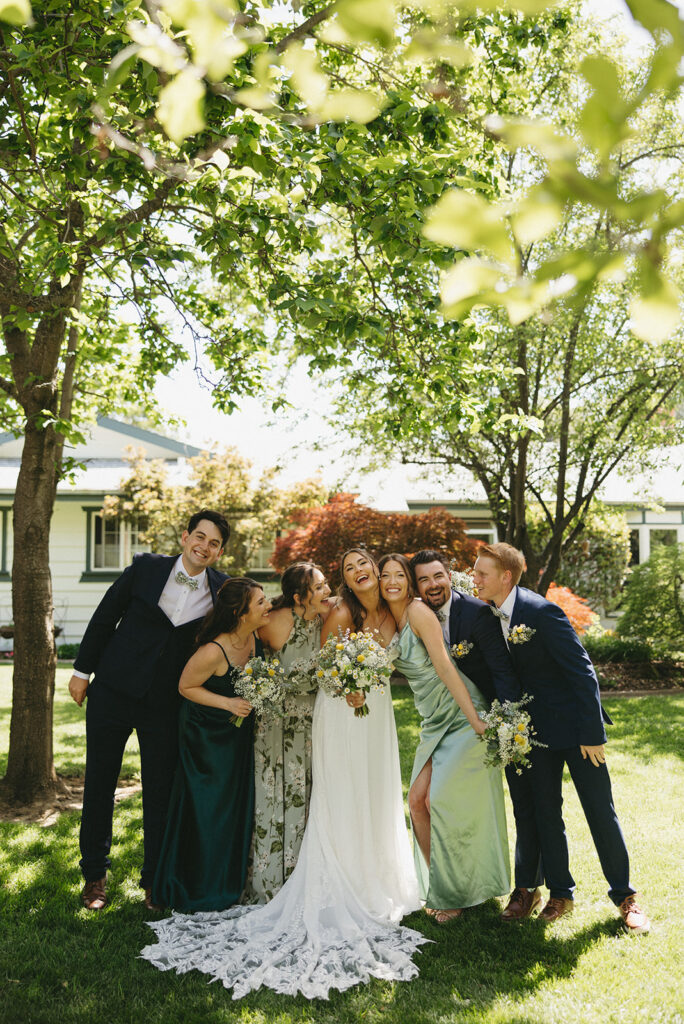 backyard wedding in auburn california