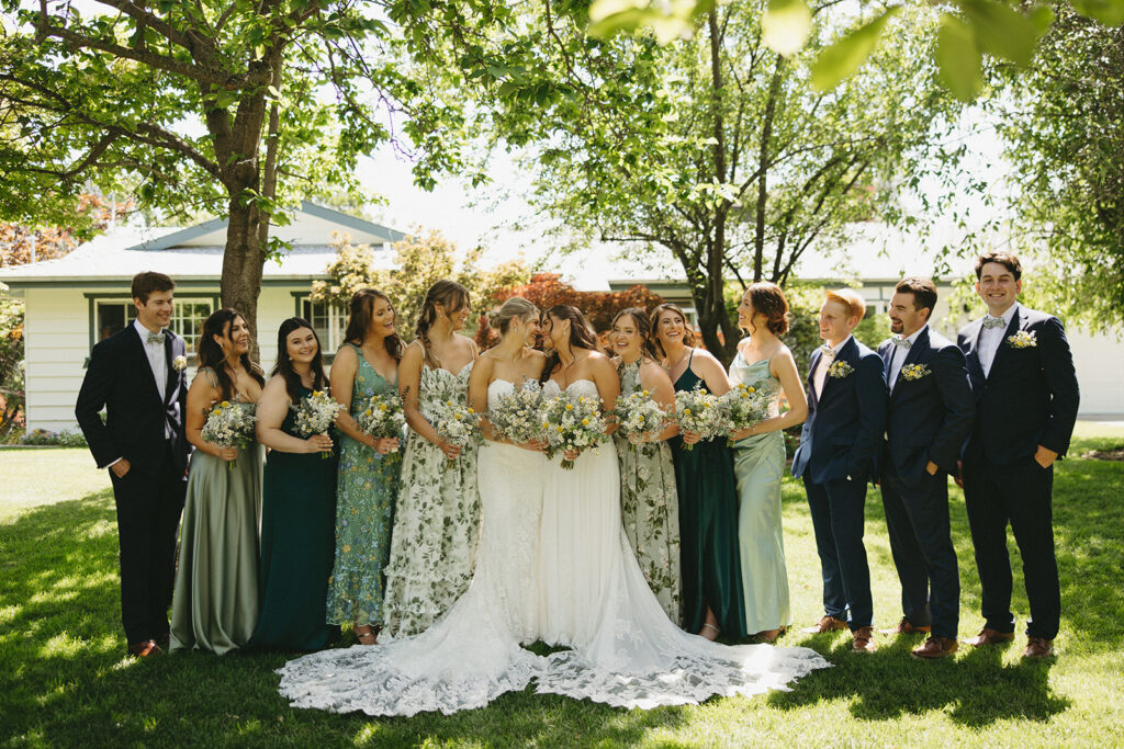 backyard wedding in auburn california