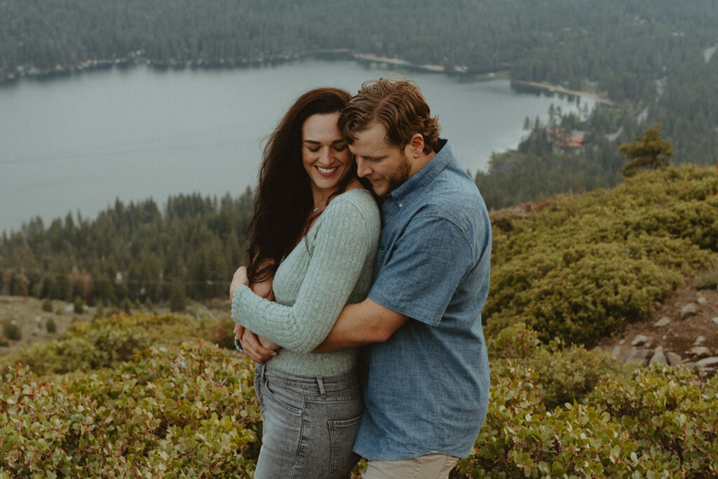 donner lookout engagement photos