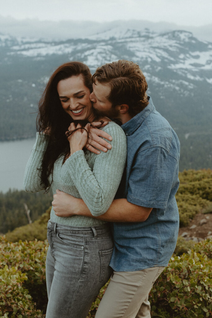 donner lookout engagement photos