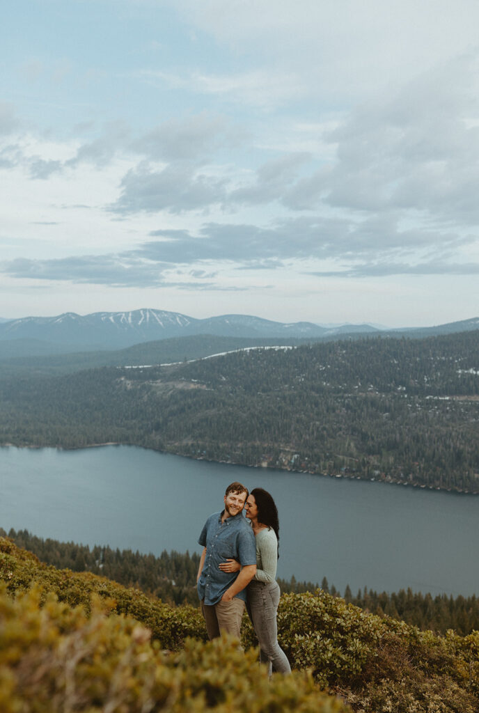 donner lookout engagement photos