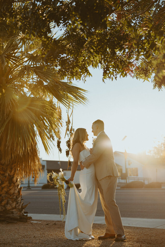 intimate arizona wedding