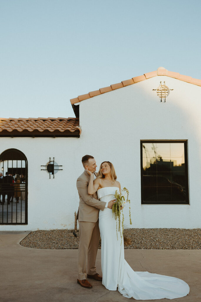 intimate arizona wedding