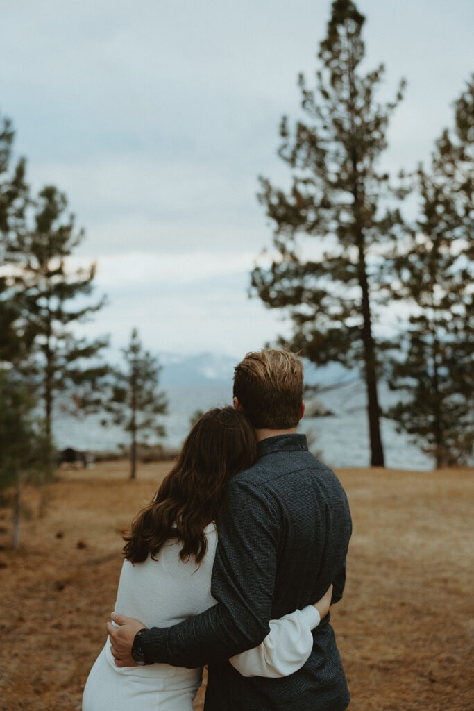 lake tahoe engagement photoshoot