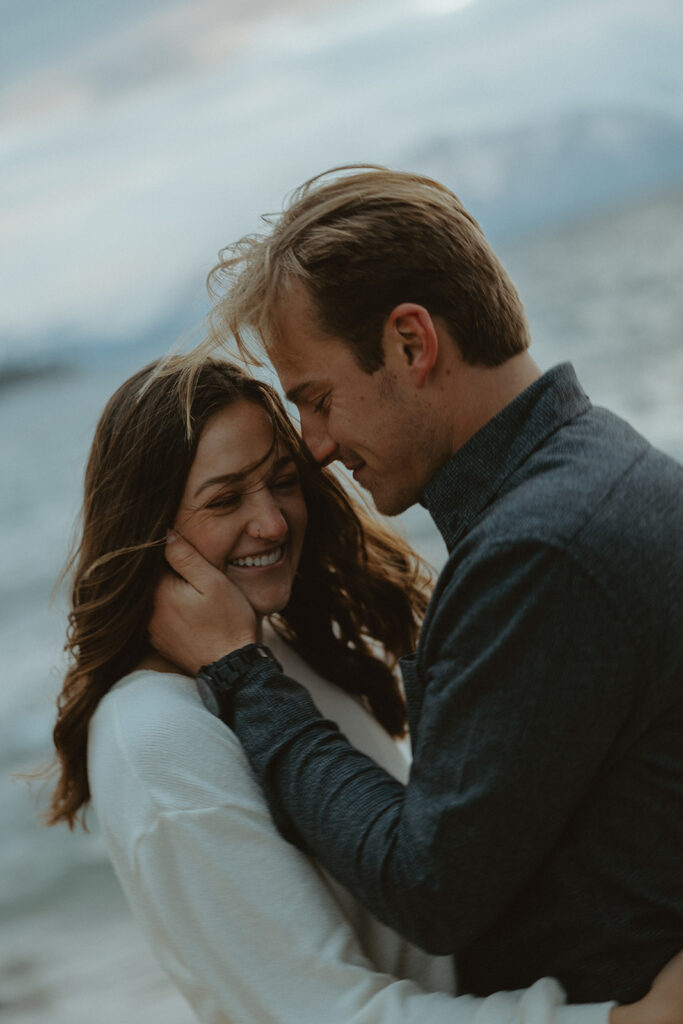 lake tahoe engagement photoshoot