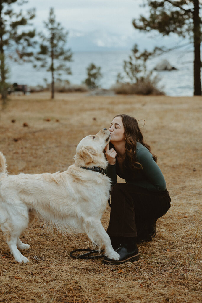 lake tahoe engagement photoshoot