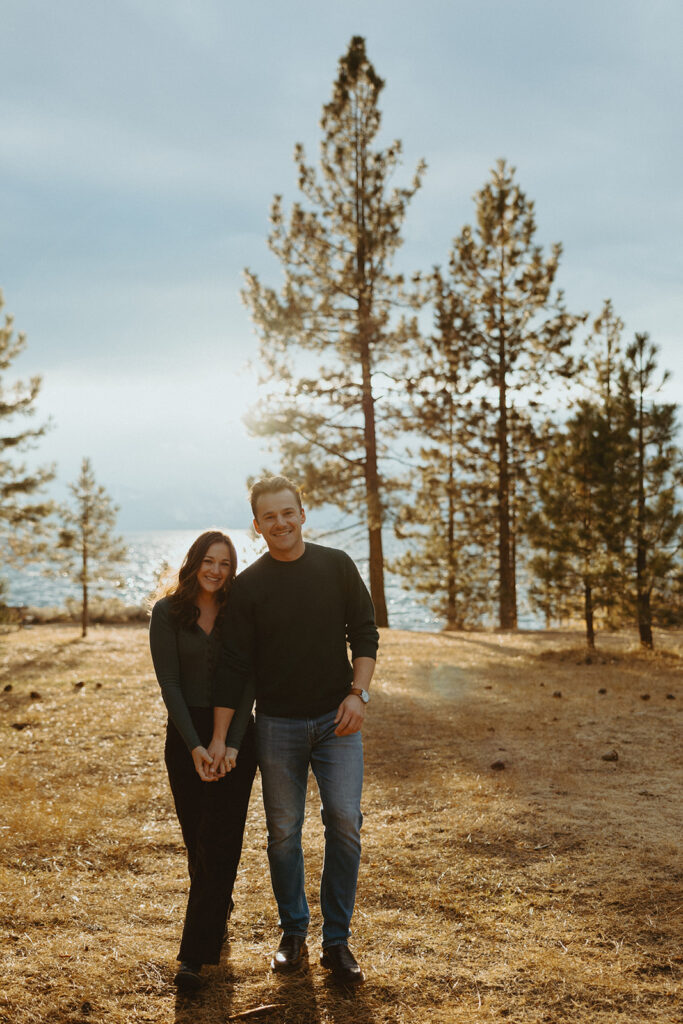 lake tahoe engagement photoshoot