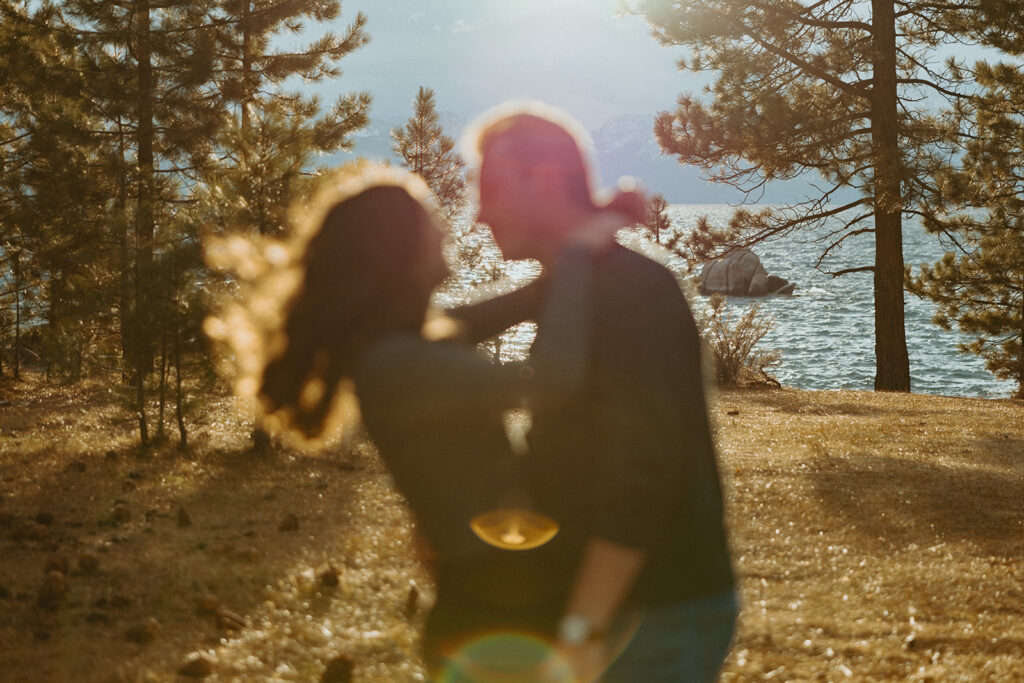 lake tahoe engagement photoshoot