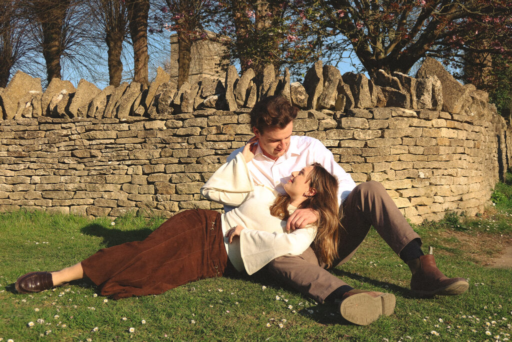 english countryside couples photoshoot