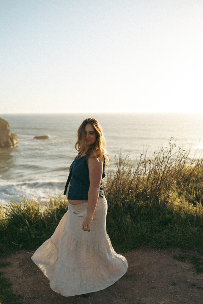 santa cruz maternity photoshoot