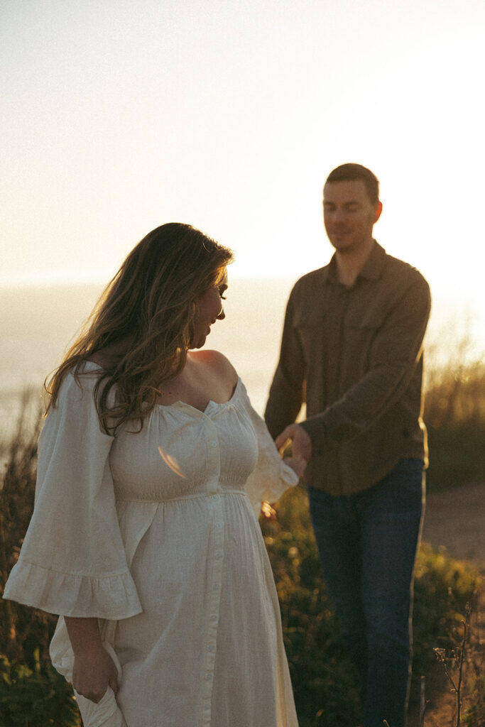 santa cruz maternity photoshoot