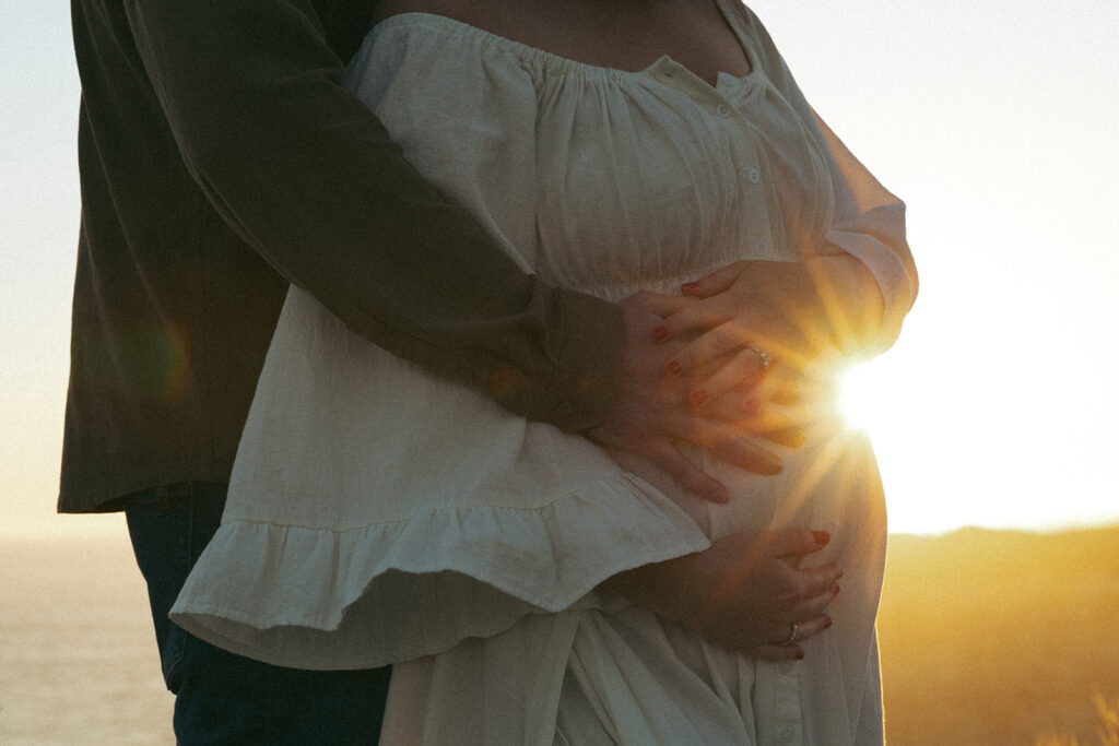santa cruz maternity photoshoot