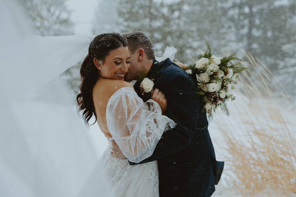 winter wedding at Tannenbaum