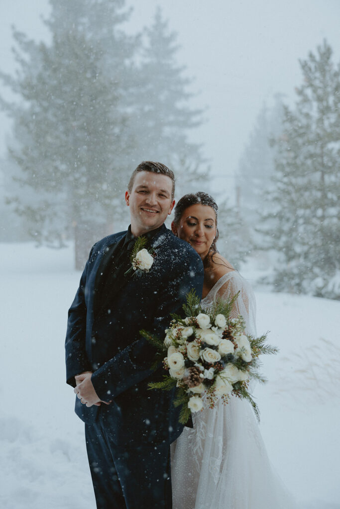 winter wedding at Tannenbaum