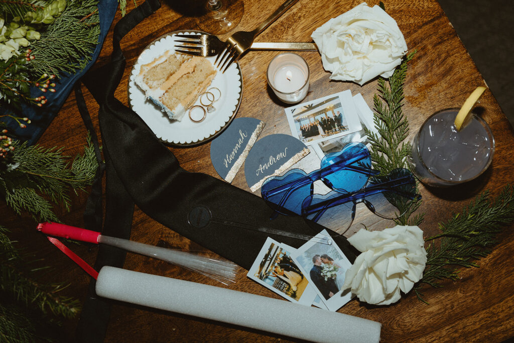 winter wedding at Tannenbaum
