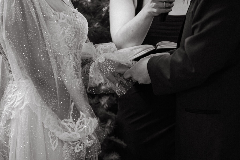 winter wedding at Tannenbaum
