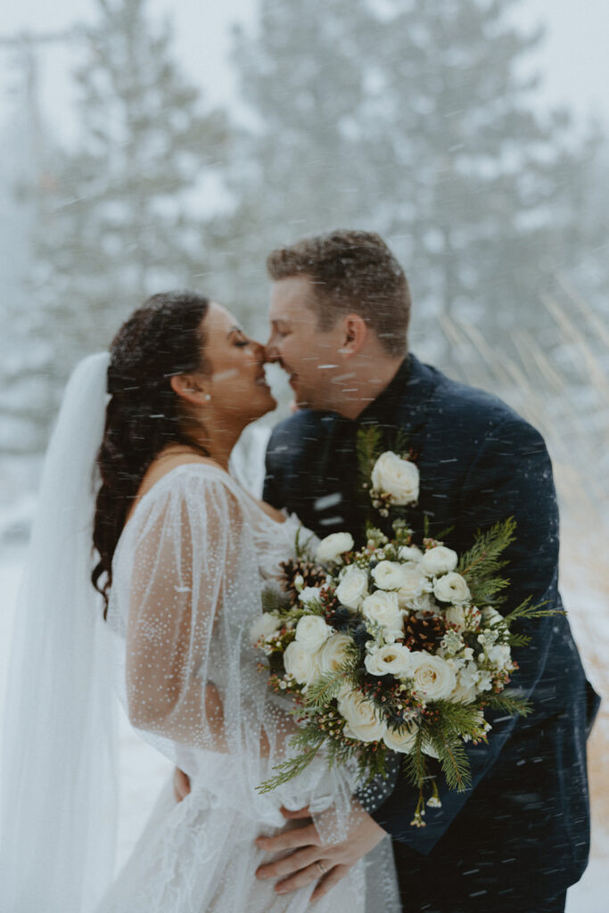winter wedding at Tannenbaum