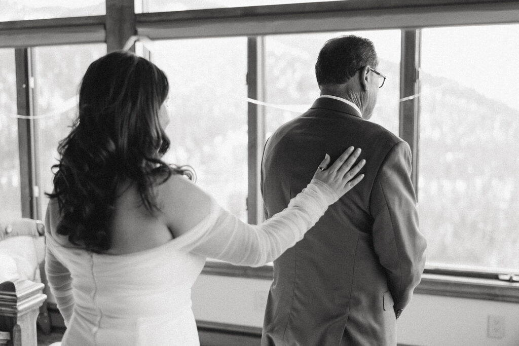 winter Lake Tahoe wedding
