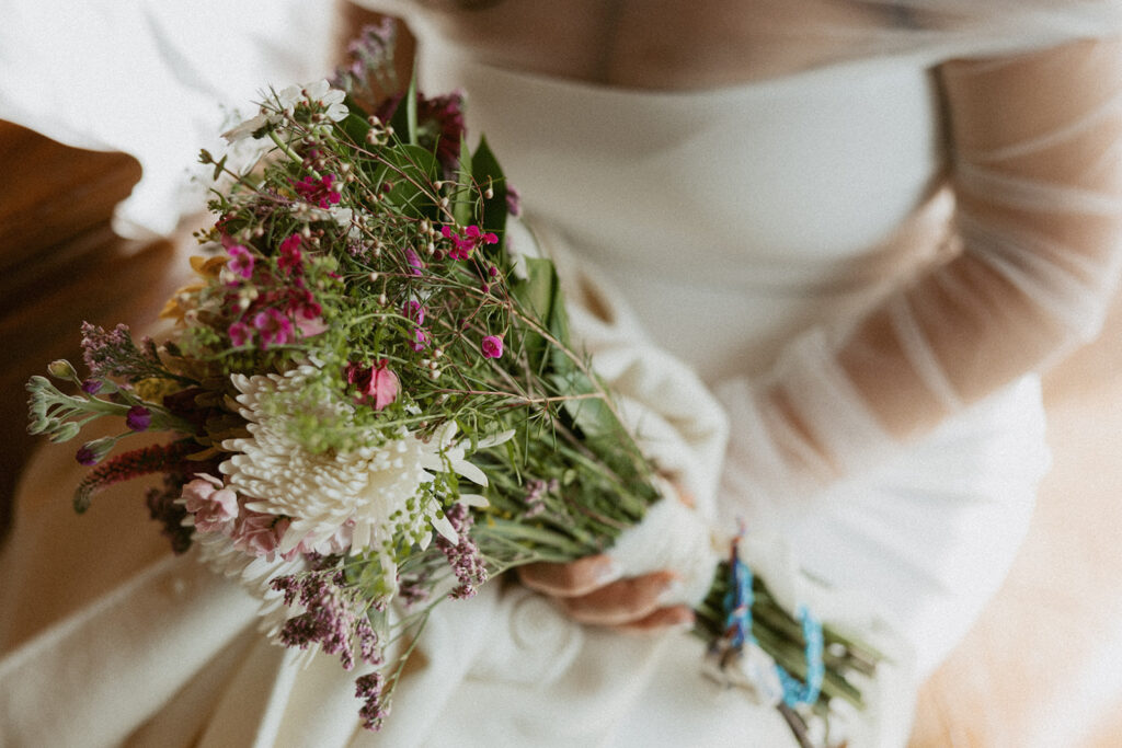 winter Lake Tahoe wedding